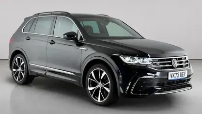 Used VW Tiguan R-line 150 HP (110 kW) 2022 Black SUV