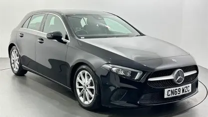 Used Mercedes A200 Executive 163 HP (119 kW) 2019 Black Hatchback