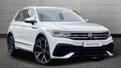 Pure white Used 2023 VW Tiguan R SUV | £39,395 (Fair price)