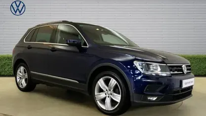 Used VW Tiguan Match 150 HP (110 kW) 2020 Blue SUV