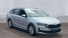 Silverbrilliant silver metallic Used 2024 Skoda Octavia SE Technology Estate | £20,595 (Fair price)