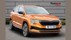 Orange Used 2022 Skoda Karoq SportLine SUV | £23,595 (Fair price)