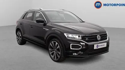 Black Used 2021 VW T-Roc R-line SUV | £18,999 (Fair price)