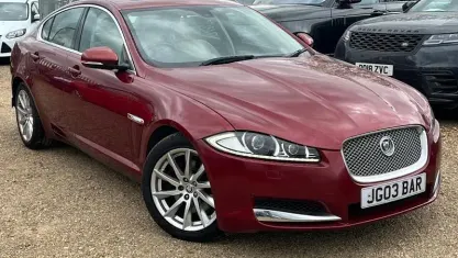 Used Jaguar XF Premium Luxury 241 HP (177 kW) 2013 Red Sedan