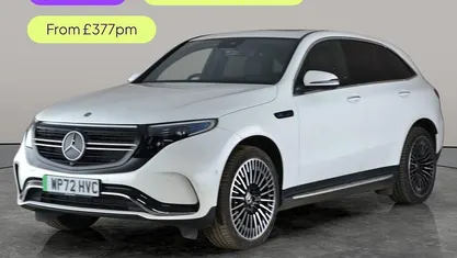 Used Mercedes EQC400 AMG Line Premium 300 kW (408 HP) 2022 White SUV