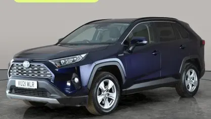 Käytetty Toyota RAV4 218 HP (160 kW) 2021 Sininen Katumaasturi