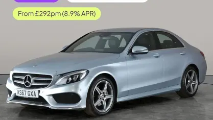 Used Mercedes C220 AMG line 170 HP (125 kW) 2018 Sedan