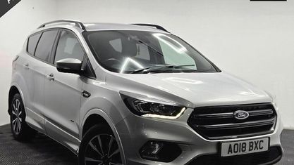 Begagnad Ford Kuga ST-Line 182 HK (133 kW) 2018 Silver SUV