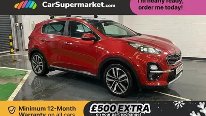 Red Used 2019 Kia Sportage SUV | £15,297 (Fair price)