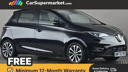 Used Renault Zoe GT-Line 100 kW (136 HP) 2021 Black Hatchback