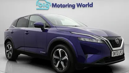 Begagnad Nissan Qashqai N-Connecta 190 HK (139 kW) 2023 Blå SUV