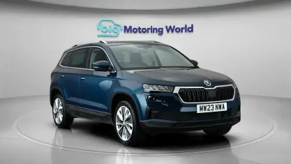 Used Skoda Karoq SE L 150 HP (110 kW) 2023 Blue SUV