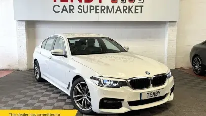 Used BMW 520 M Sport 190 HP (139 kW) 2017 White Sedan