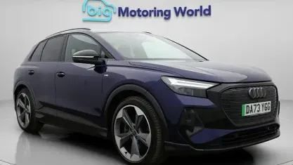 Used Audi Q4 e-tron Black Edition 150 kW (204 HP) 2023 Blue SUV