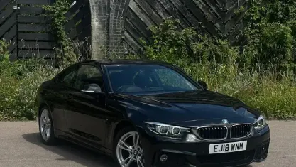 Used BMW 420 Coupé M Sport 184 HP (135 kW) 2018 Black Coupe