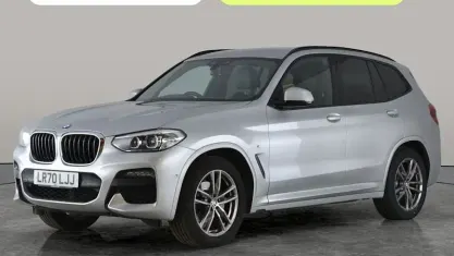 Used BMW X3 M Sport 190 HP (139 kW) 2020 Silver SUV