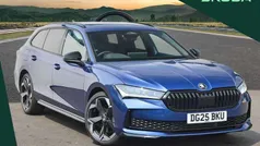 Blue New 2025 Skoda Superb SportLine Estate | £43,995 (Good price)