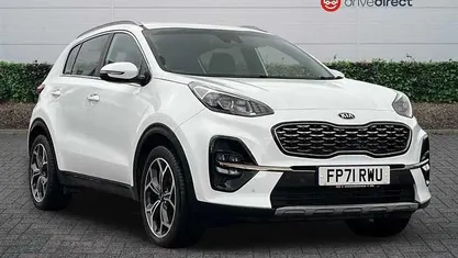 Used Kia Sportage GT-Line 136 HP (100 kW) 2021 White SUV