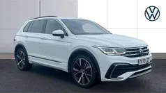 White Used 2023 VW Tiguan R-line SUV | £29,663 (Fair price)