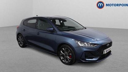 Używany Ford Focus ST-Line 155 KM (114 kW) 2021 Niebieski Hatchback