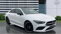 White Used 2023 Mercedes CLA200 AMG Line Premium Plus Coupe | £25,632 (Fair price)
