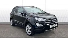Black Used 2022 Ford Ecosport Titanium SUV | £12,088 (Fair price)
