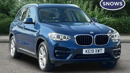 Used BMW X3 Comfort Edition 190 HP (139 kW) 2019 Blue SUV
