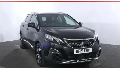 Used Peugeot 3008 GT-line 131 HP (96 kW) 2019 Black SUV