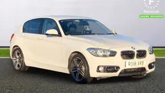 White Used 2017 BMW 118 Sport Line Hatchback | £11,499 (Fair price)