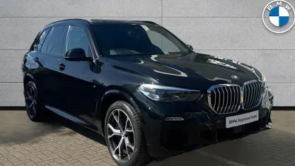Used BMW X5 M Sport 265 HP (194 kW) 2019 Black sapphire metallic paint SUV