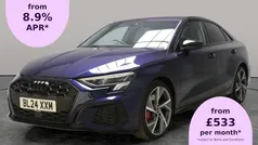 Blue Used 2024 Audi S3 Black Edition Sedan | £35,752 (Fair price)