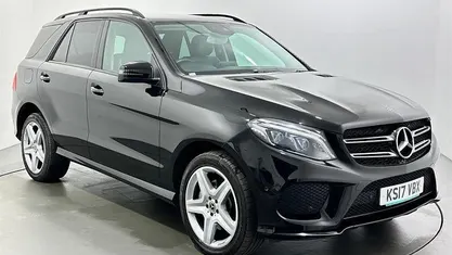Used Mercedes GLE250 AMG line 204 HP (150 kW) 2017 Black Estate