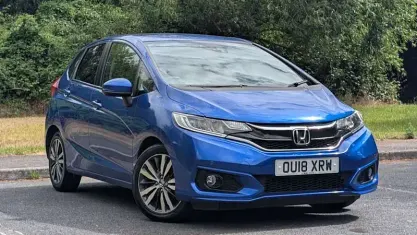 Used Honda Jazz EX 102 HP (75 kW) 2018 Blue Hatchback