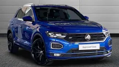 Blue Used 2021 VW T-Roc R-line SUV | £20,495 (Fair price)
