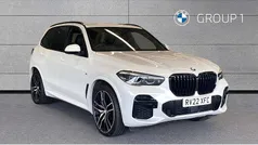 White Used 2022 BMW X5 M Sport SUV | £43,950 (Fair price)