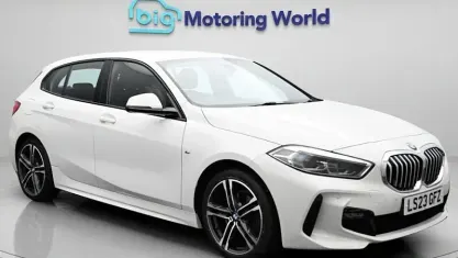 Used BMW 118 M Sport 136 HP (100 kW) 2023 White Hatchback