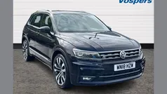 Black Used 2018 VW Tiguan R-line SUV | £19,990 (Super price)
