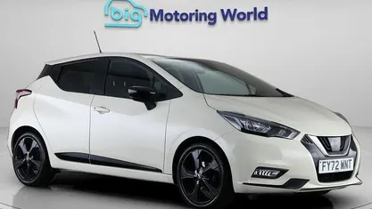 Begagnad Nissan Micra S 92 HK (67 kW) 2022 Vit Halvkombi