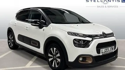 White Used 2023 Citroën C3 PureTech Hatchback | £11,479 (Fair price)