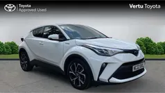 White Used 2022 Toyota C-HR Design SUV | £20,450 (Good price)