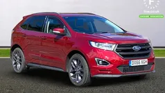 Red Used 2016 Ford Edge Sport SUV | £13,699 (Fair price)