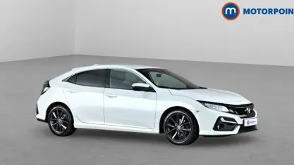 Used Honda Civic SR 126 HP (92 kW) 2020 White Hatchback