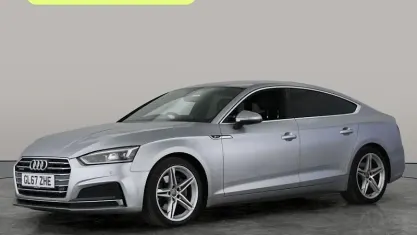 Used Audi A5 Sportback S-Line 190 HP (139 kW) 2017 Silver Hatchback