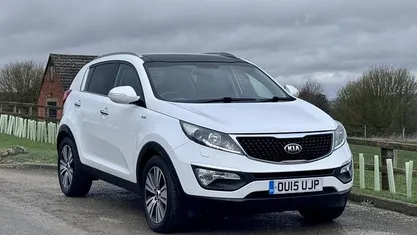 Begagnad Kia Sportage 136 HK (100 kW) 2015 Vit SUV