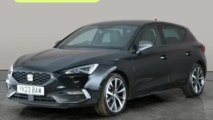 Used Seat Leon FR Sport 150 HP (110 kW) 2023 Black Hatchback