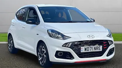 White Used 2022 Hyundai i10 N Line Hatchback | £11,595 (Fair price)
