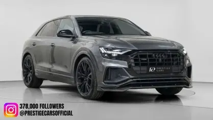 Used Audi Q8 Black Edition 340 HP (250 kW) 2022 Grey SUV