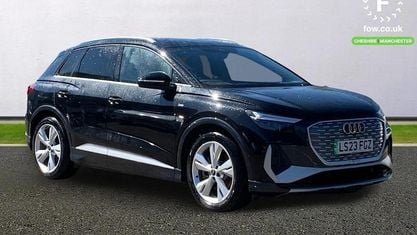 Second-hand Audi Q4 e-tron S-Line 150 kW (204 CP) 2023 Negru SUV