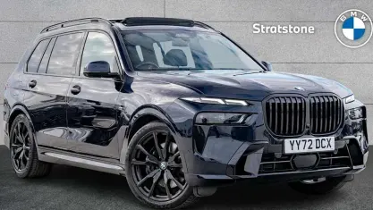 Used BMW X7 M Sport 352 HP (258 kW) 2022 Black SUV
