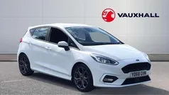 White Used 2018 Ford Fiesta ST-Line Hatchback | £9,466 (Fair price)